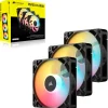 Ventilador Corsair RS120-R ARGB Reverse 120mm Triple Pack Negro