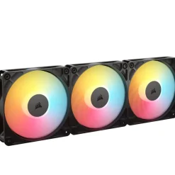 Ventilador Corsair RS120-R ARGB Reverse 120mm Triple Pack Negro