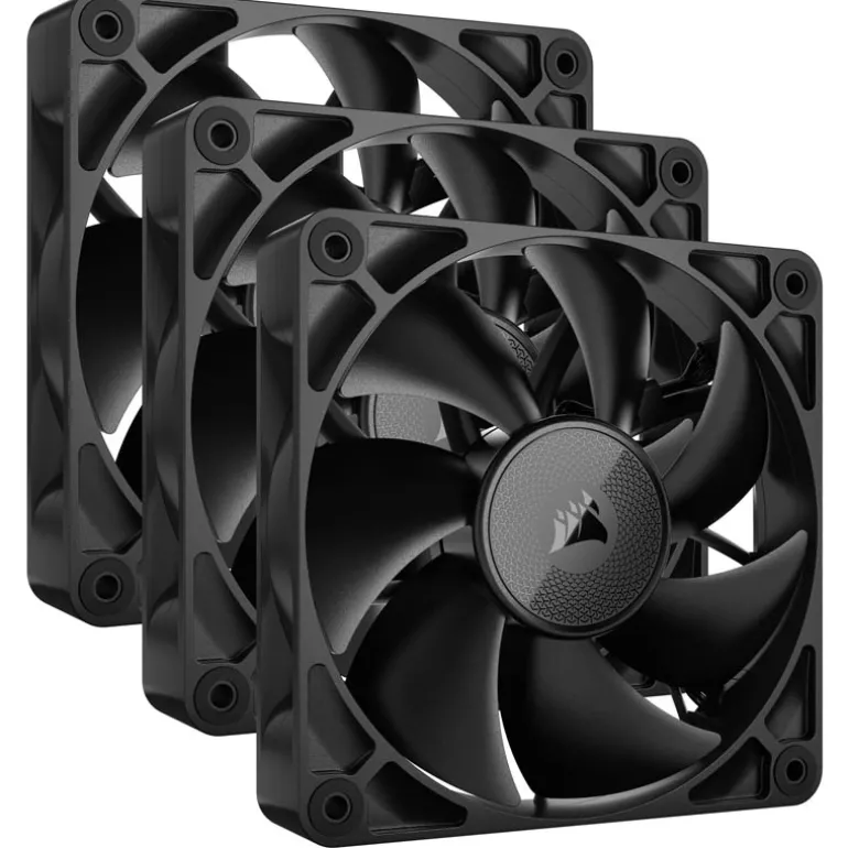 Ventilador Corsair RX120 iCUE LINK Triple Pack Negro
