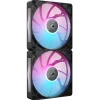 Ventilador Corsair RX140 MAX RGB Dual Pack Negro