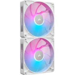 Ventilador Corsair RX140 MAX RGB Dual Pack Blanco