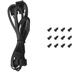 Ventilador DeepCool FD12 ARGB 120mm Triple Pack Negro