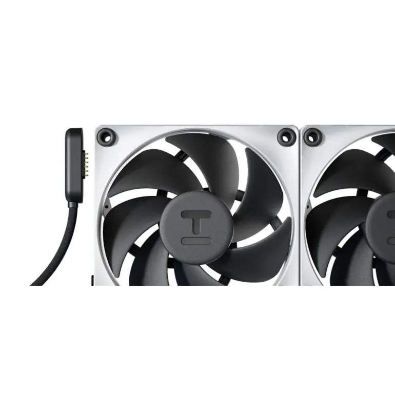 Ventilador Hyte FP12 120mm Triple Pack + NP50 Gris Negro