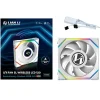 Ventilador Lian Li Uni Fan SL LCD ARGB 120mm Wireless Blanco