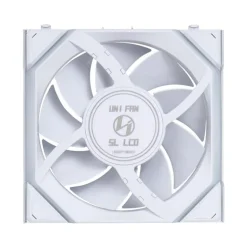 Ventilador Lian Li Uni Fan SL LCD ARGB 120mm Wireless Blanco