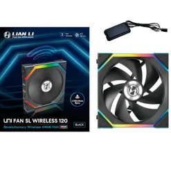Ventilador Lian Li Uni Fan SL ARGB 120mm Wireless Negro