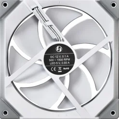 Ventilador Lian Li UNI Fan SL140 RGB PWM (Dual Pack) Blanco 140mm