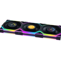 Ventilador Lian Li Uni Fan SL LCD ARGB Reverse Blade 120mm Triple Pack Wireless Negro