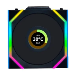 Ventilador Lian Li Uni Fan SL LCD ARGB 120mm Wireless Negro