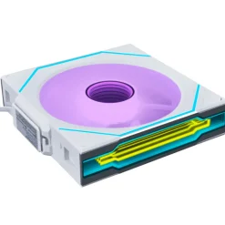 Ventilador Lian Li Uni Fan SL-INF Wireless ARGB 120mm Blanco