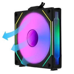 Ventilador Lian Li Uni Fan SL-INF Reverse 120 ARGB 120mm Negro