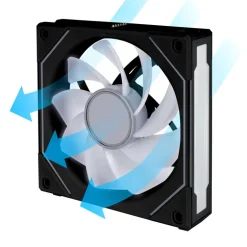 Ventilador Lian Li Uni Fan SL-INF Reverse 120 ARGB 120mm Negro