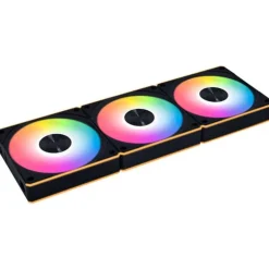 Ventilador Lian Li Uni Fan CL120 Wireless ARGB Reverse Triple Pack Negro