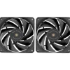 Ventilador Mars Gaming MF-NCLX2 120mm Doble Pack Negro
