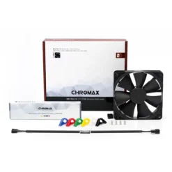 Ventilador Noctua NF-F12 PWM Chromax.black.swap 120mm