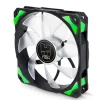 Ventilador NOX HFAN LED Verde 12 cm