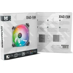 Ventilador Nox X140-Fan ARGB 140mm