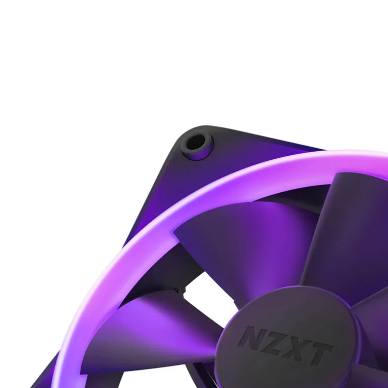 Ventilador NZXT F120 RGB 120mm Triple Pack Negro + Controlador RGB