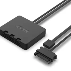 Ventilador NZXT F120 RGB 120mm Triple Pack Negro + Controlador RGB