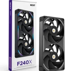 Ventilador NZXT Performance F240X ARGB 240mm Negro