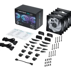Ventilador  Phanteks D30 Pack 3u PWM DRGB Reverse 120mm Negro