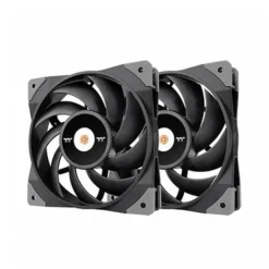 Ventilador Thermaltake Toughfan 12 Doble Pack 12mm Negro